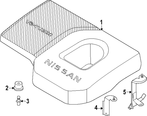 Engine Appearance Cover for 2025 Nissan Murano #0