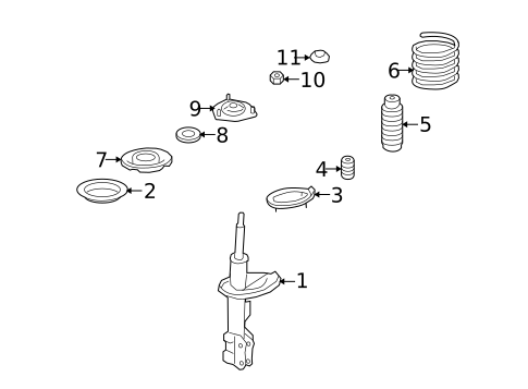 Struts & Components for 2010 Kia Optima #0