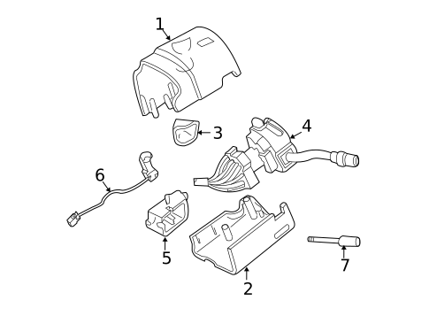 Ignition Lock for 1999 Ford Ranger #2
