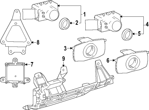 Electrical Components for 2025 Lexus LX700h #0