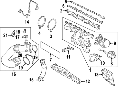 Turbo Charger for 2024 BMW M440i xDrive Gran Coupe #0