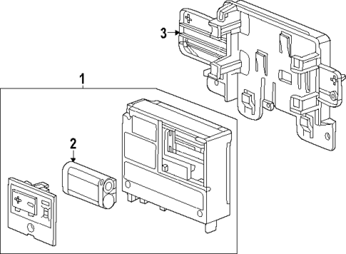 Communication System Components for 2025 Chevrolet Corvette #0