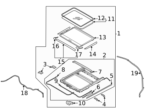 Sunroof for 2023 Kia Carnival #0