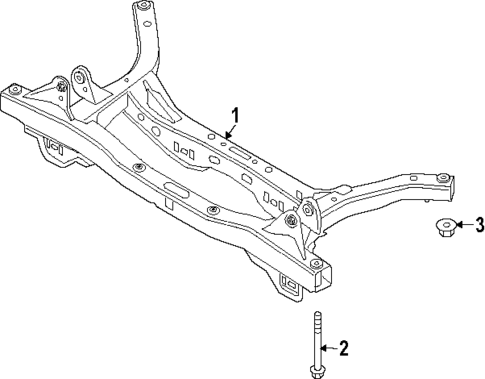 Suspension Mounting for 2022 Hyundai Kona N #1
