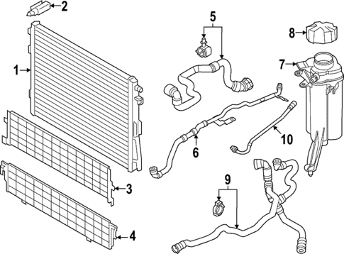 Intercooler for 2021 BMW M3 #0