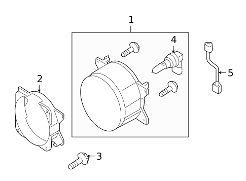 Fog Lamps for 2006 Mazda MPV #0