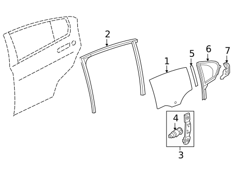 REAR DOOR for 2020 Jaguar XE #2