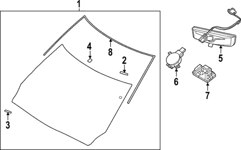 Wipers for 2024 Nissan Pathfinder #2