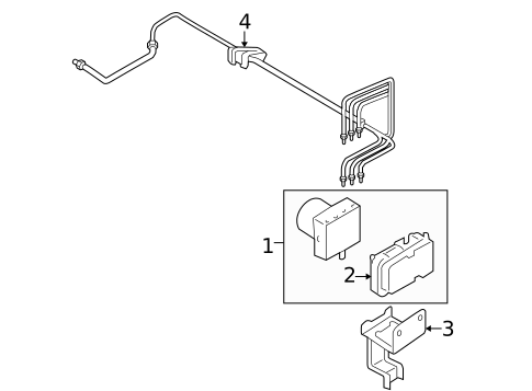 Anti-Lock Brakes for 2005 Mercury Montego #0