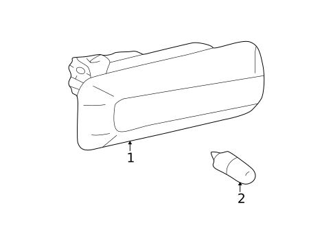 Bulbs - Chassis for 1998 Mercedes-Benz ML320 #2