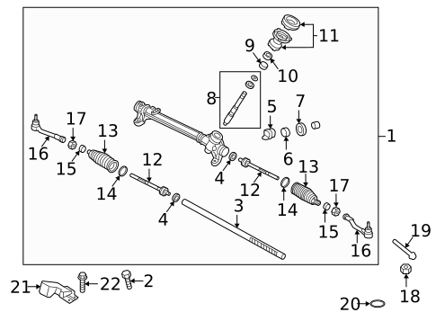Steering Gear & Linkage for 2017 Kia Optima #0