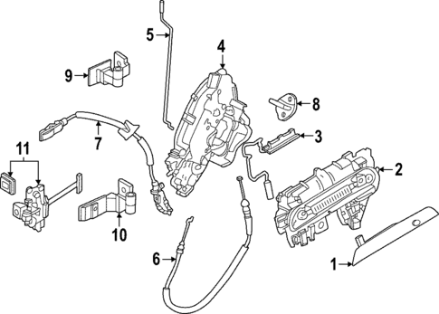 Front Door for 2024 BMW i4 #1