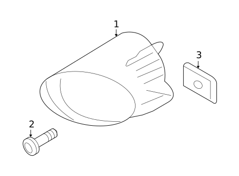Fog Lamps for 2010 Volvo C30 #0