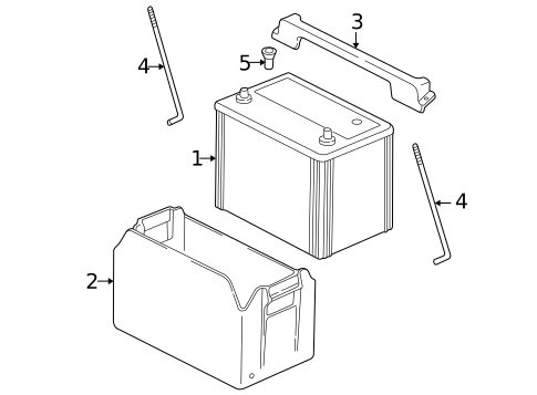 Battery for 1994 Acura NSX #0