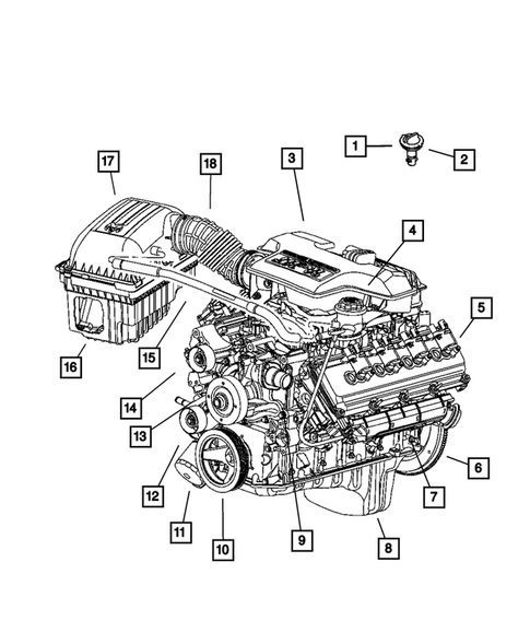 Engine Identification for 2007 Dodge Ram 3500 #1