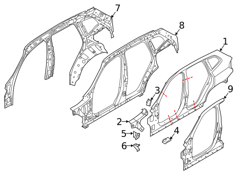 Uniside for 2024 BMW X4 #0