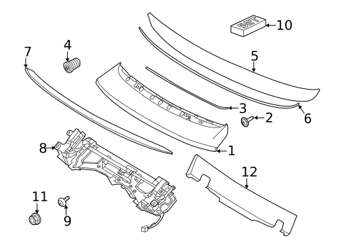 Spoiler for 2020 Porsche Cayenne #0