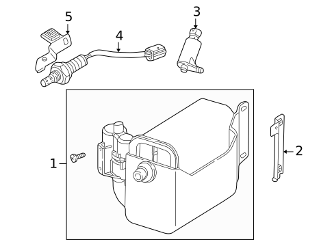 Emission Components for 2005 Land Rover Freelander #0