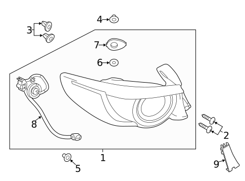 Tail Lamps for 2024 Mazda 3 #1