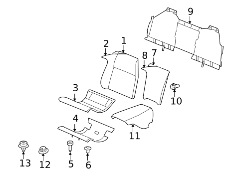 Rear Seat for 2015 Jaguar XKR-S #2