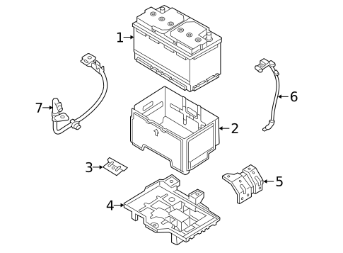 Battery for 2015 Hyundai Sonata #1