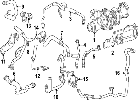 Turbo Charger for 2024 Mercedes-Benz S63 AMG E Performance #0