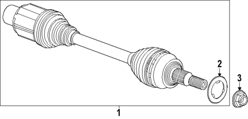 Drive Axles for 2025 Chevrolet Equinox EV #0