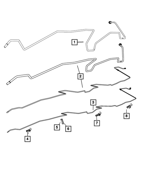 Fuel Lines for 2010 Dodge Ram 3500 #0
