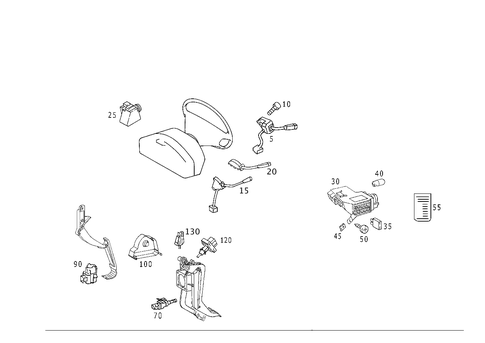 Switch for 2000 Mercedes-Benz E430 #2