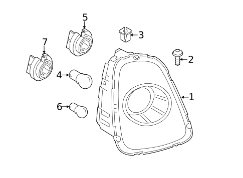 Tail Lamps for 2013 Mini Cooper #1