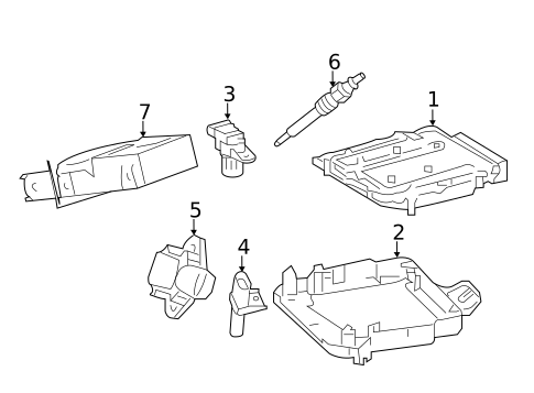 Powertrain Control for 2012 Mercedes-Benz Sprinter 3500 #0