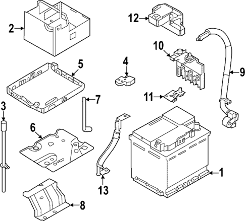 Battery for 2023 Nissan ARIYA #1