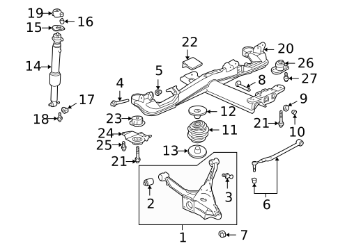 Suspension, Springs & Related Components for 2005 Pontiac Bonneville #0