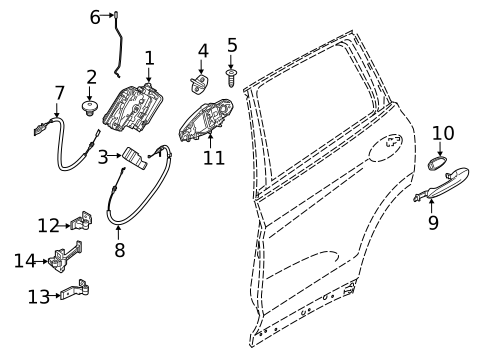 Lock & Hardware for 2025 BMW 330i #3