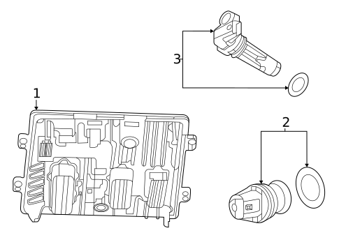 Powertrain Control for 2025 GMC Sierra 3500 HD #1