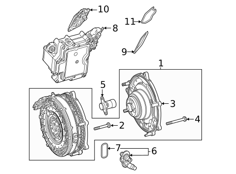 Alternator for 2022 Mercedes-Benz CLS 450 #1