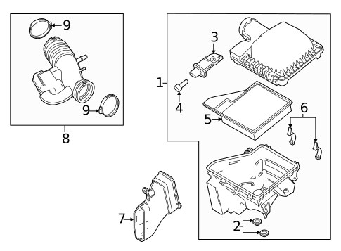 Sensors for 2012 Ford Mustang #1