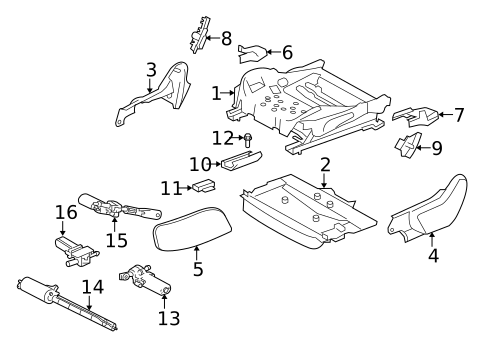 Power Seats for 2008 Jaguar XK #0