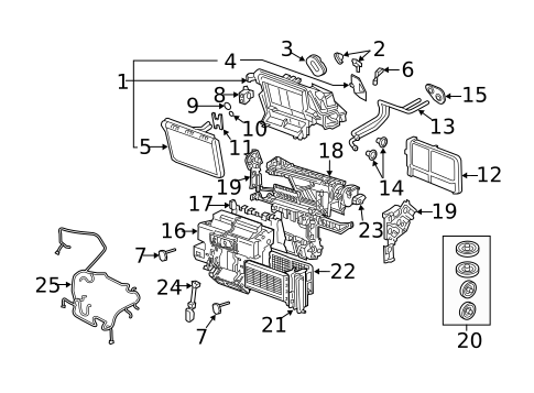 Condenser, Compressor & Lines for 2021 Audi RS5 #1