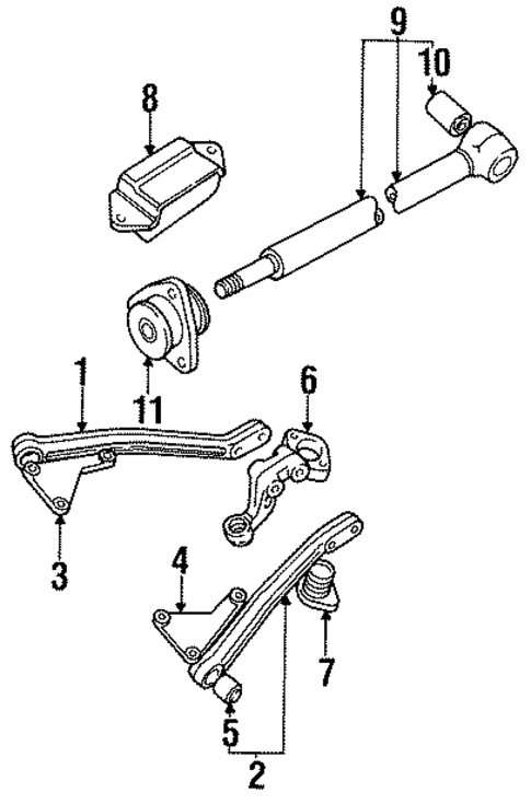 Rear Suspension for 1994 Land Rover Defender 90 #1