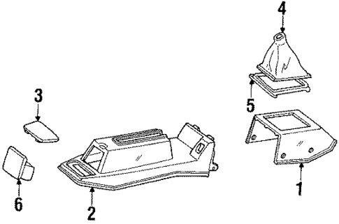 Center for 1987 Honda Accord #1