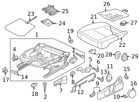 Heated Seats for 2022 Volkswagen Passat #0