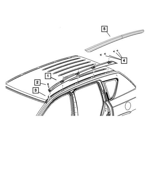 Sport Bar or Luggage Rack for 2016 Jeep Compass #0