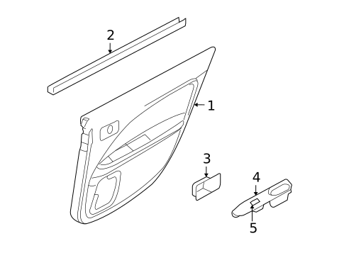 Switches, Solenoids & Actuators for 2008 Mercury Milan #1