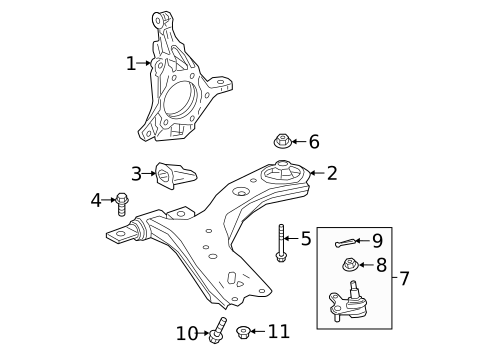 Suspension Components for 2020 Lexus ES300h #0