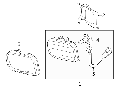Fog Lamps for 1998 Subaru Forester #0