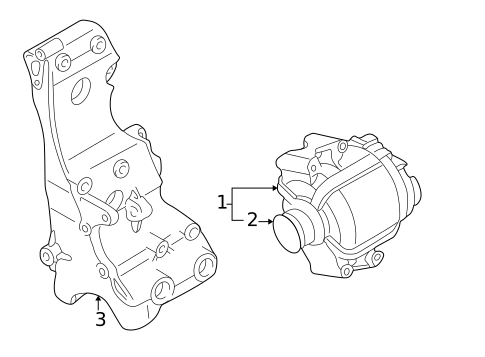 Alternator for 2005 Audi A4 #0