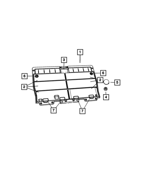 Carpets, Floor Mats, Load Floor and Silencers for 2018 Dodge Grand Caravan #2