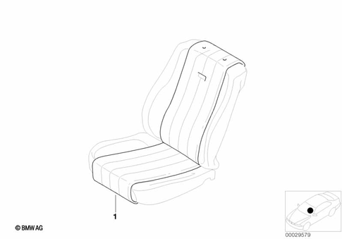 Interior Equipment Components for 1992 BMW 740i #3