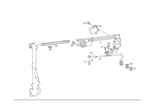 Belt Feeder for 1988 Mercedes-Benz 300CE #1